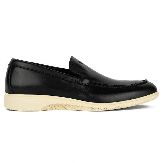 Amberjack The Loafer (Obsidian & Cream)