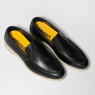 Amberjack The Loafer (Obsidian & Cream)