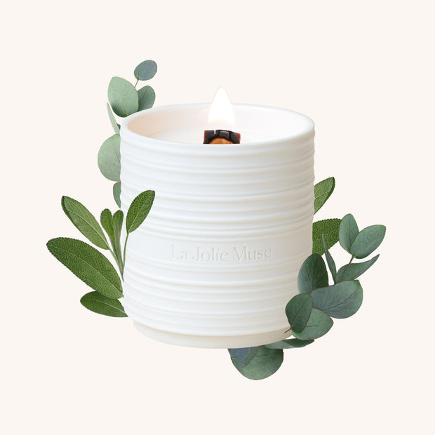 LA JOLIE MUSE Lucienne - Eucalyptus & Alpine Sage Candle