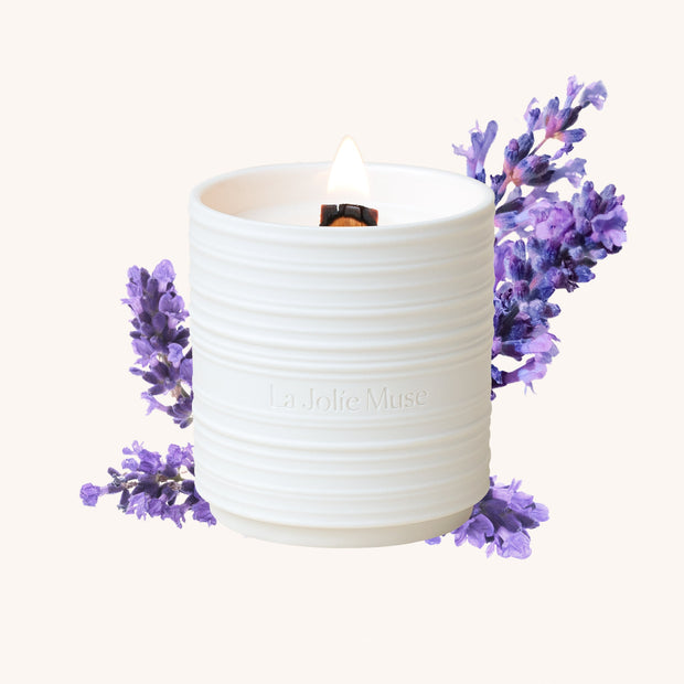 LA JOLIE MUSE Lucienne - Lavender Suede Candle