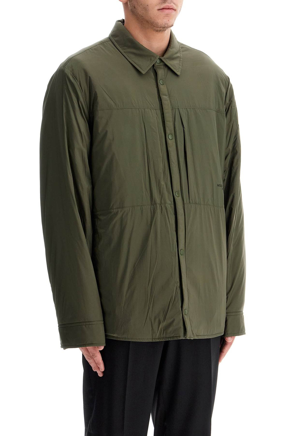 Moose Knuckles Ash Nylon Overshirt Jacket