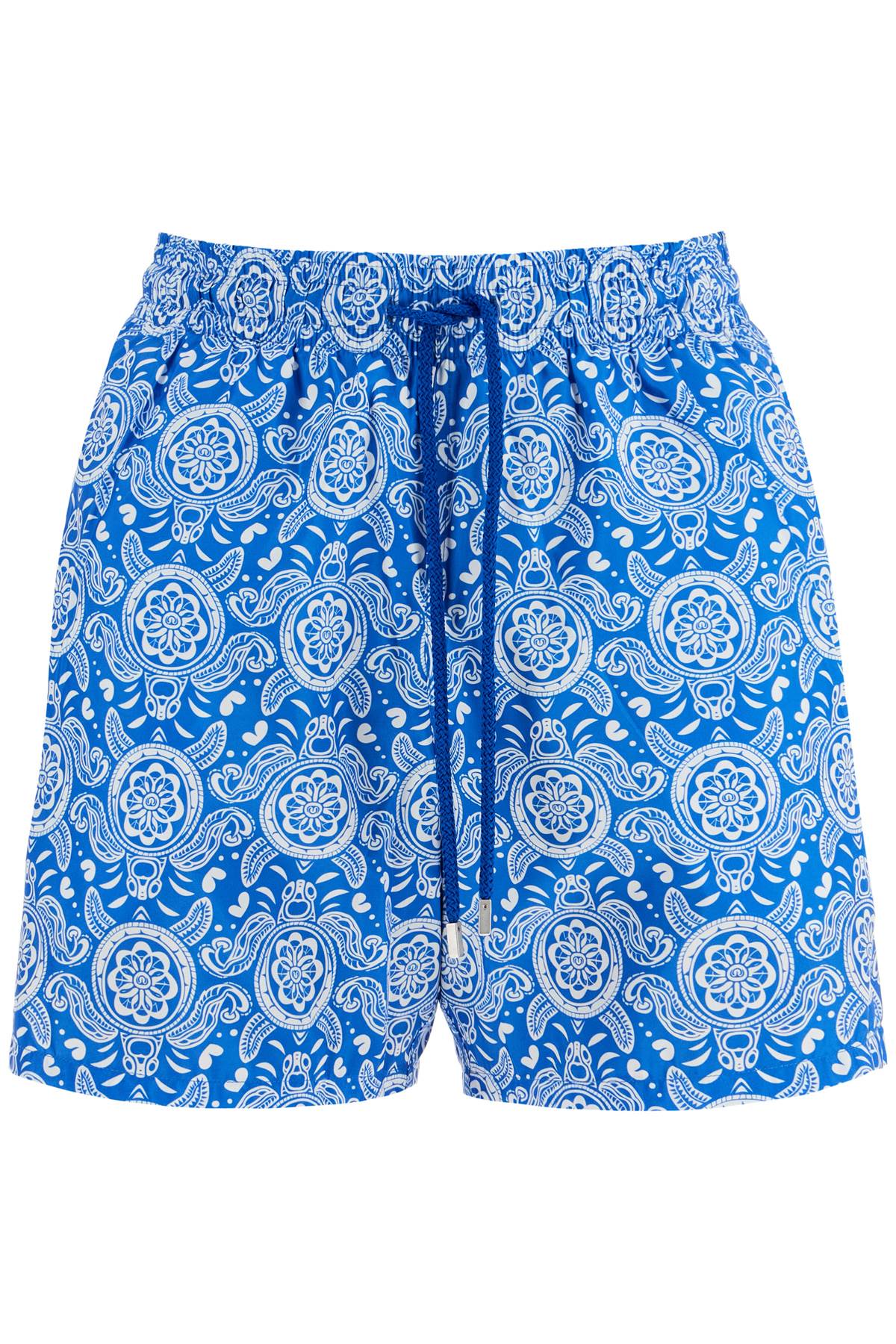 Vilebrequin Tribal Turtles Print Swim Shorts