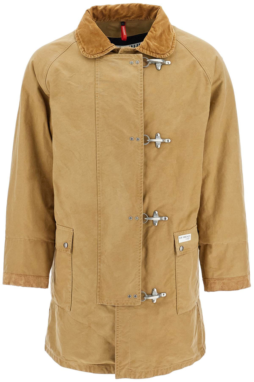 FAY ARCHIVE Padded Canvas Jacket Coat