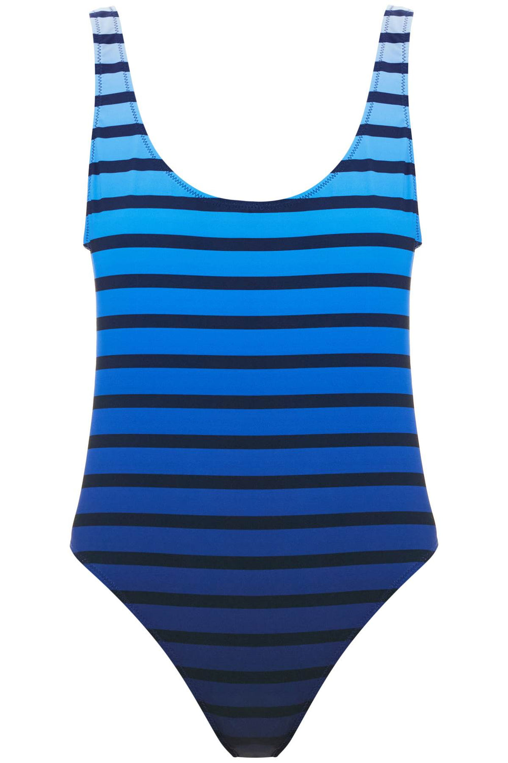 JEAN PAUL GAULTIER Marinière One-Piece Swimsuit