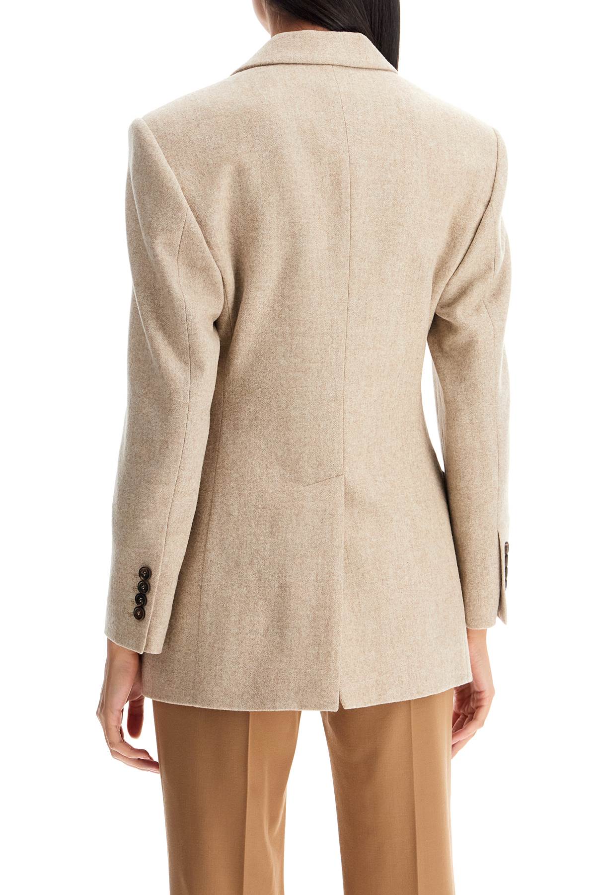 Brunello Cucinelli Double-Breasted Wool Blend Jacket