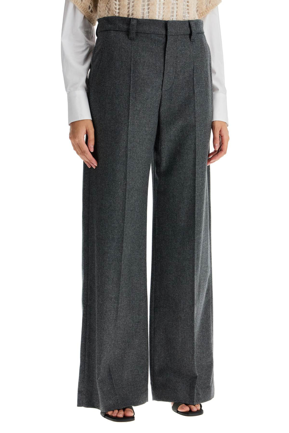 Brunello Cucinelli Tailored Flannel Trousers