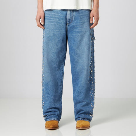 1989 STUDIO Over Denim Pants Crystals
