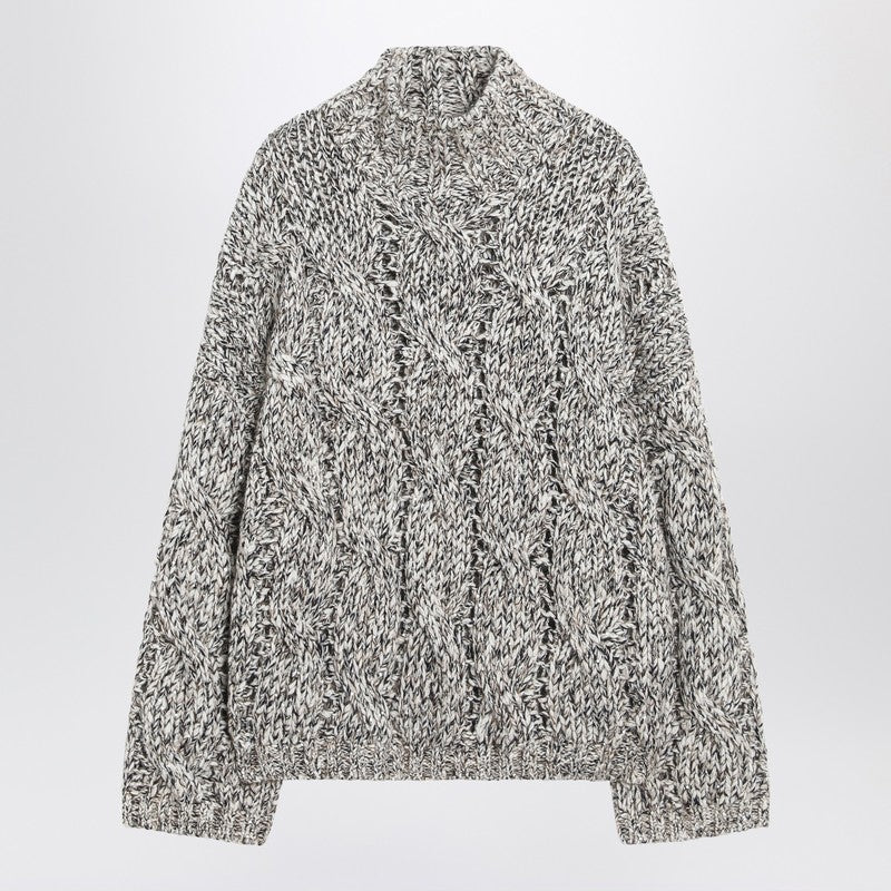 Brunello Cucinelli Dazzling Chiné Cashmere-blend Sweater