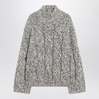 Brunello Cucinelli Dazzling Chiné Cashmere-blend Sweater