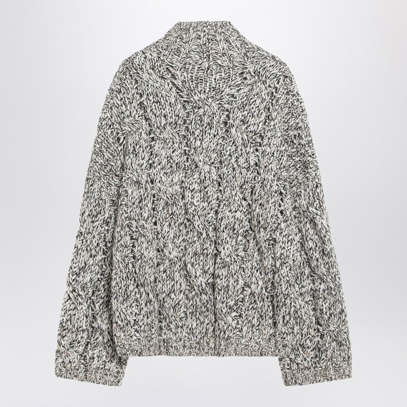 Brunello Cucinelli Dazzling Chiné Cashmere-blend Sweater