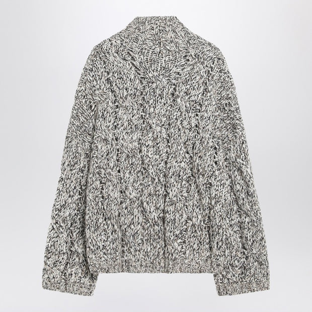 Brunello Cucinelli Dazzling Chiné Cashmere-blend Sweater