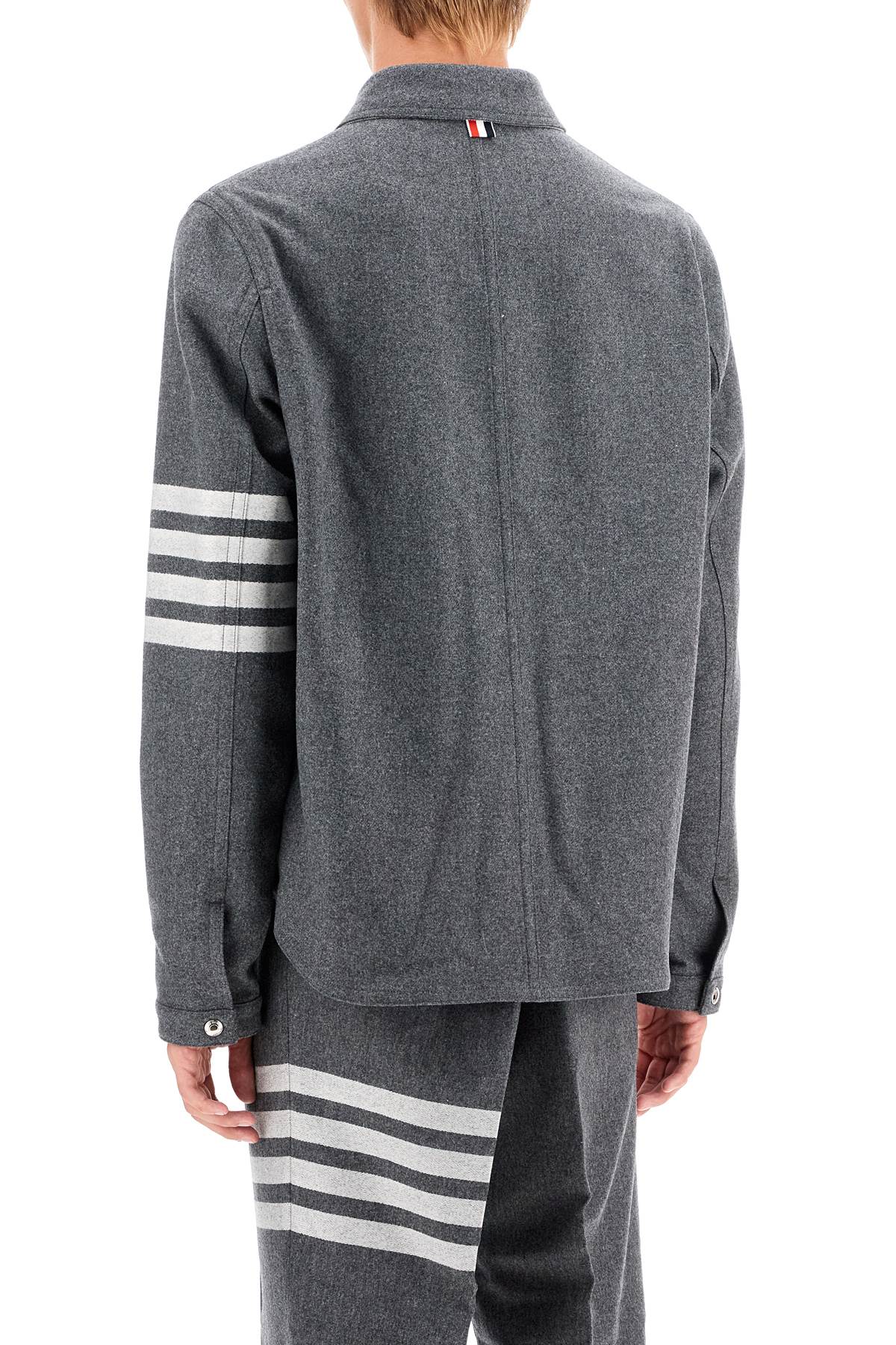 Thom Browne Wool-Cashmere Overshirt