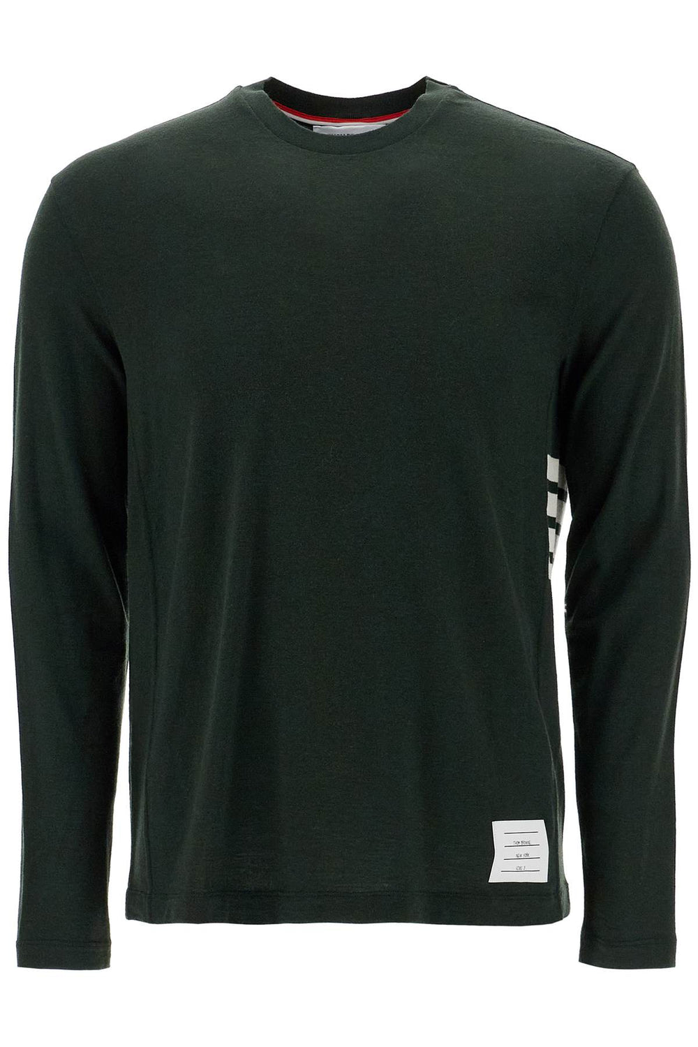 Thom Browne Long-Sleeved Wool Jersey T-Shirt