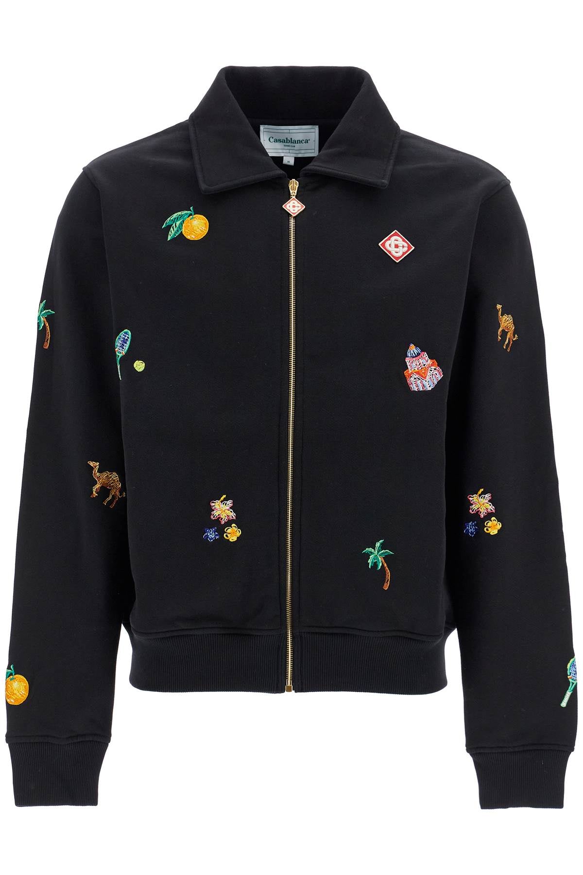 Casablanca 'Elements In Crayon' Embroidered Track Jacket