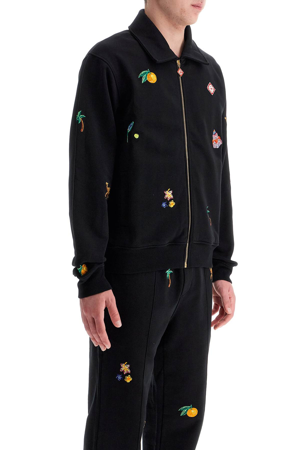 Casablanca 'Elements In Crayon' Embroidered Track Jacket