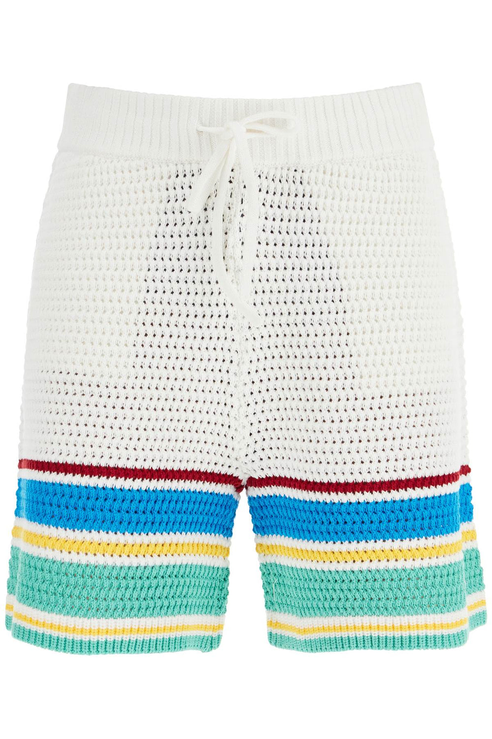 Casablanca Crochet Bermuda Shorts