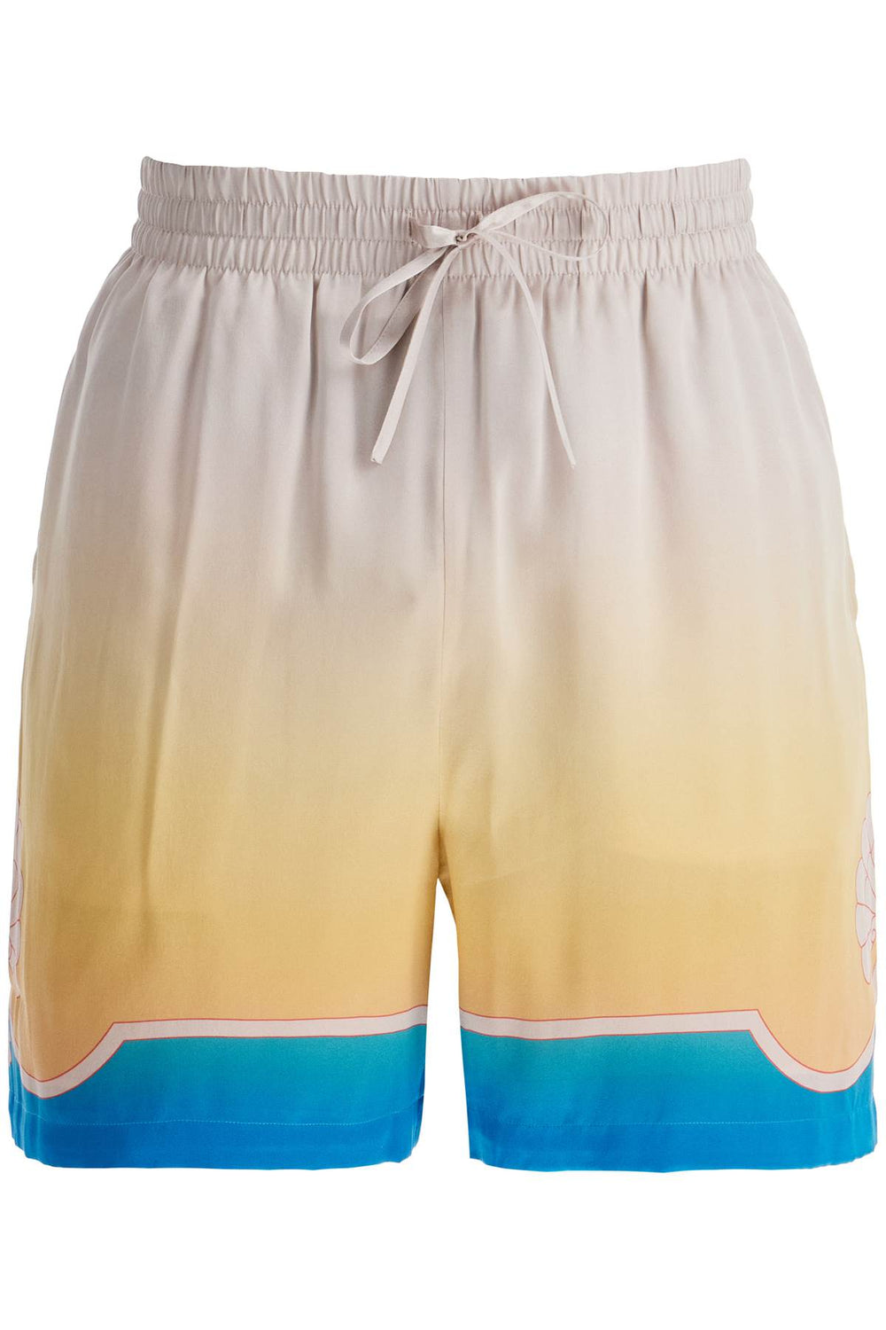 Casablanca Silk Bermuda Shorts