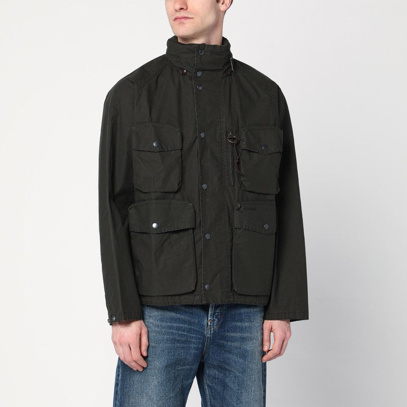 Barbour Westmorland Waterproof Jacket In Dark Green