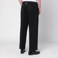 Thom Browne Black Cotton Trousers