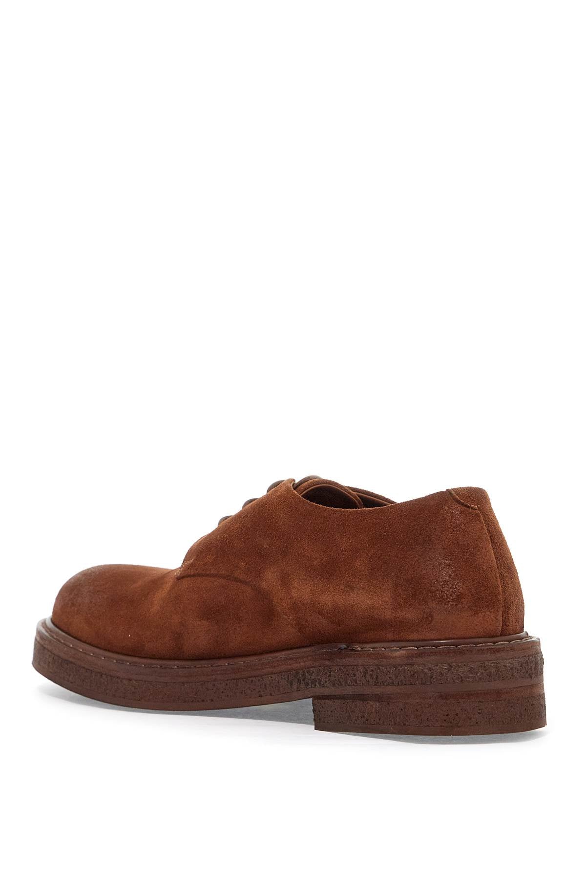 Marsell Suede Leather Lace-up Derby Shoes