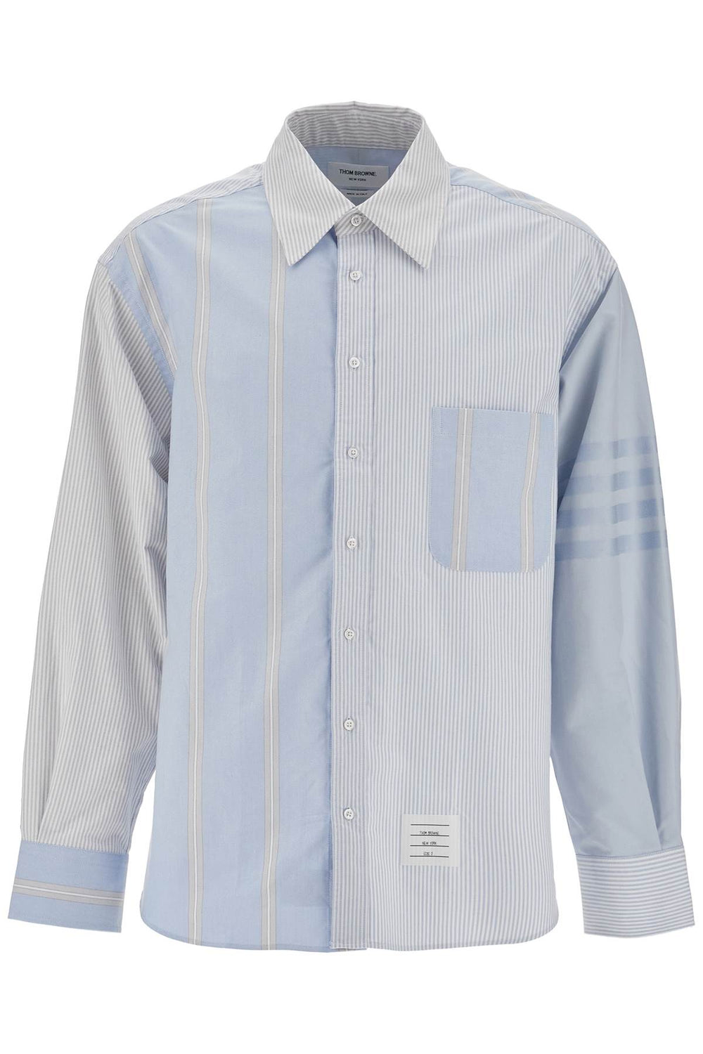 Thom Browne 4-Bar Oversized Shirt