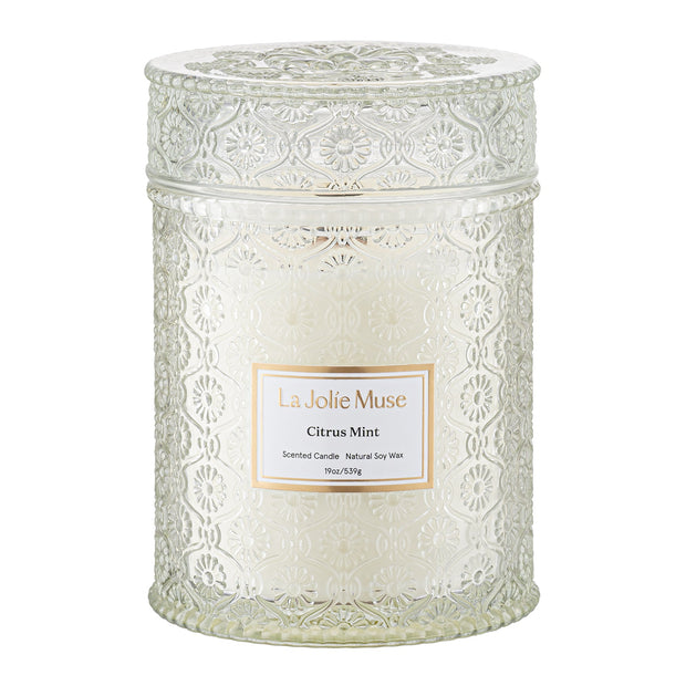 LA JOLIE MUSE Maelyn - Citrus Mint 19oz Candle