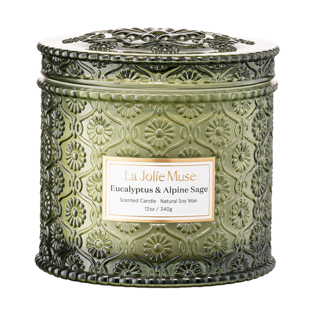 LA JOLIE MUSE Maelyn - Eucalyptus & Alpine Sage 12oz Candle
