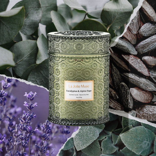 LA JOLIE MUSE Maelyn - Eucalyptus & Alpine Sage 19oz Candle