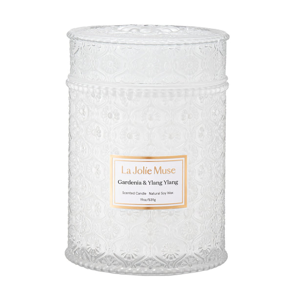 LA JOLIE MUSE Maelyn - Gardenia & Ylang Ylang 19oz Candle