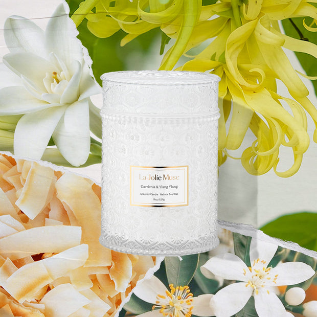 LA JOLIE MUSE Maelyn - Gardenia & Ylang Ylang 19oz Candle