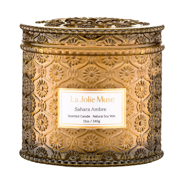 LA JOLIE MUSE Maelyn - Sahara Ambre 12oz Candle