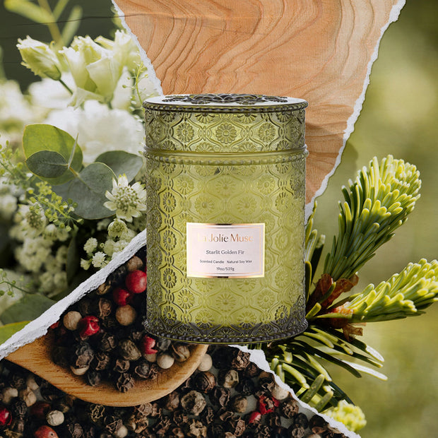 LA JOLIE MUSE Maelyn - Starlit Golden Fir 19oz Candle