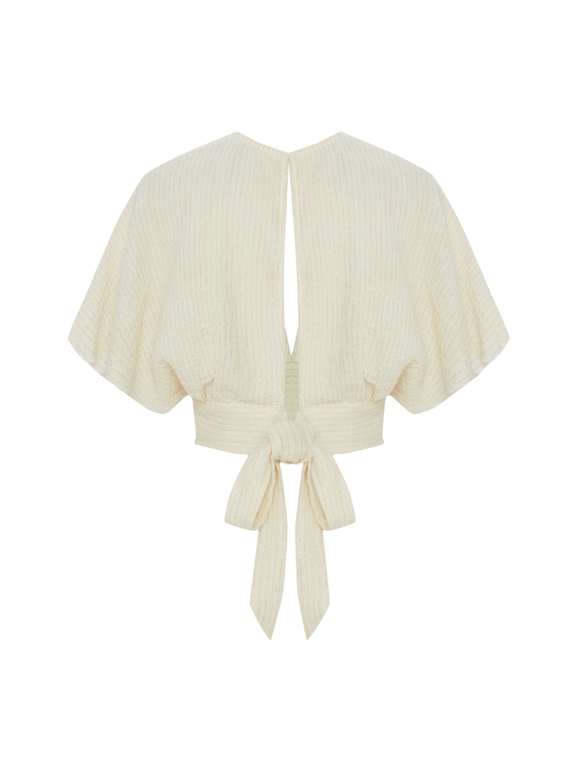 Mare Top - Gold Stripes
