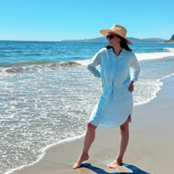 Reistor Meet me by the Cliff Dress in Blue