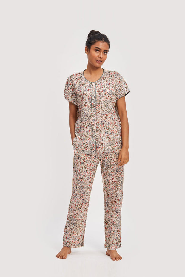 Moonbeams And Starbursts Pajama Set