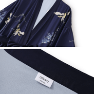 Ulivary Mountain Crane Kimono Robe