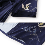 Ulivary Mountain Crane Kimono Robe