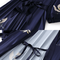 Ulivary Mountain Crane Kimono Robe