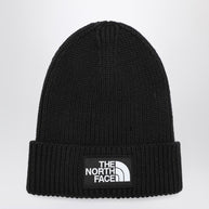 The North Face Kids' Black Beanie With Logo Patch