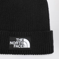 The North Face Kids' Black Beanie With Logo Patch