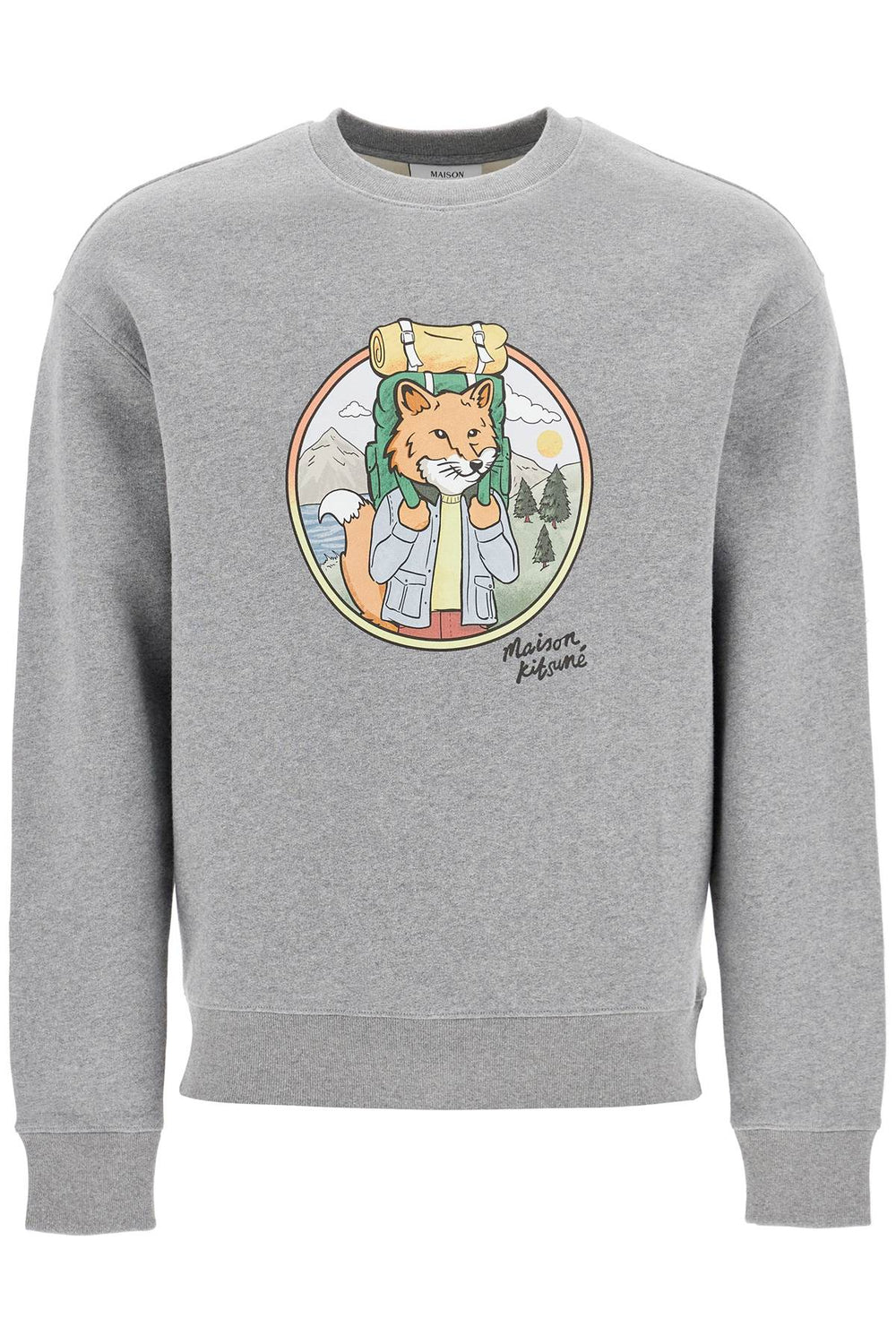 Maison Kitsune Rambling Fox Print Sweatshirt