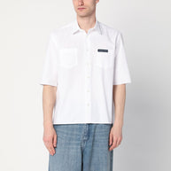 NAMACHEKO White Shirt With Logo Patch