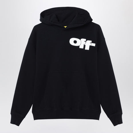 Off White Off-White™ Black Hoodie With Logo