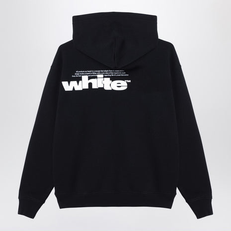 Off White Off-White™ Black Hoodie With Logo
