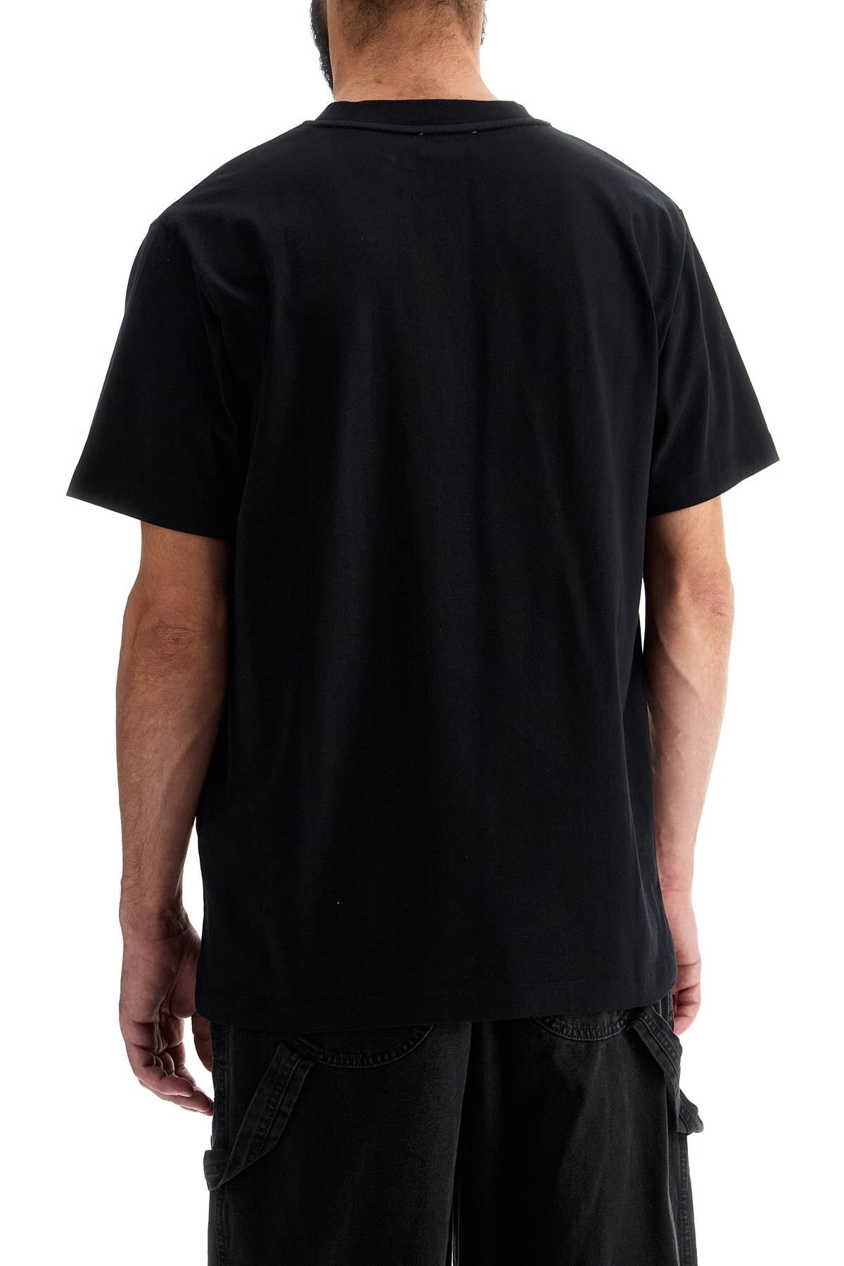 Off-White Cotton Jersey T-Shirt