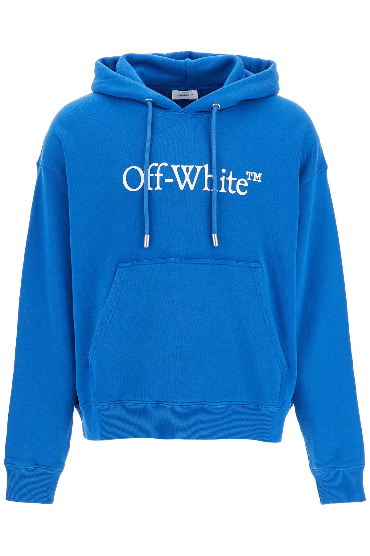 Off-White Hooded Sweatshirt With Logo Print