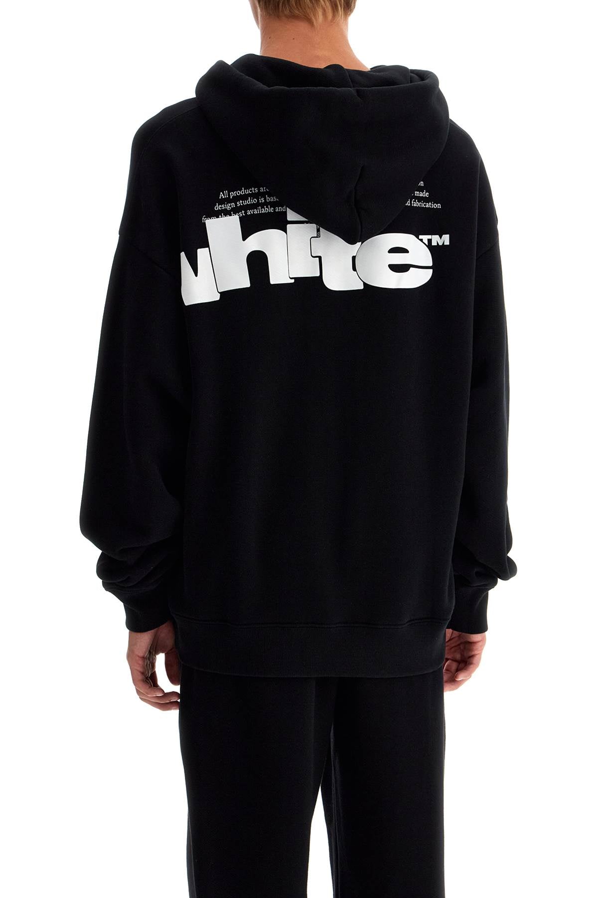 Off-White Maxi Logo Oversized Hoodie