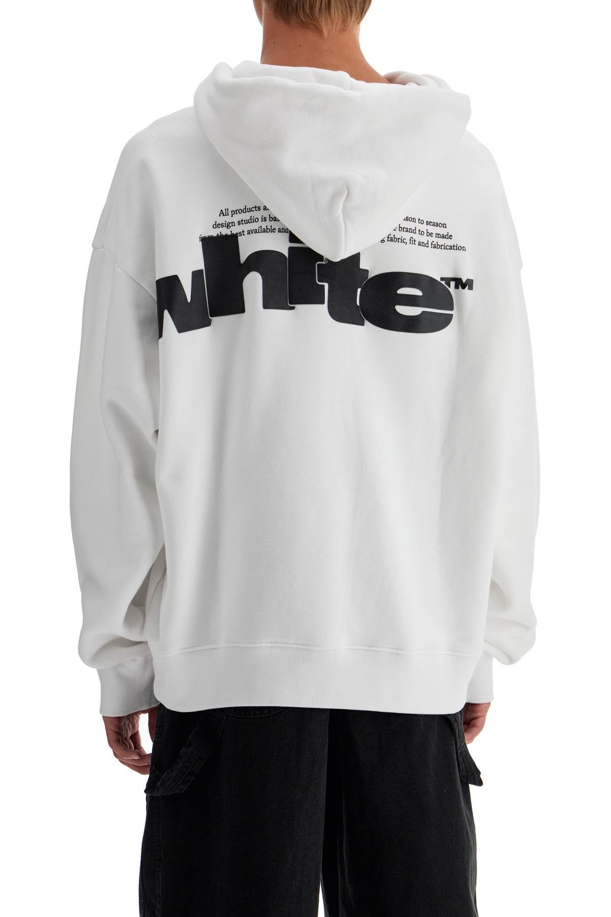 Off-White Hooded Sweatshirt