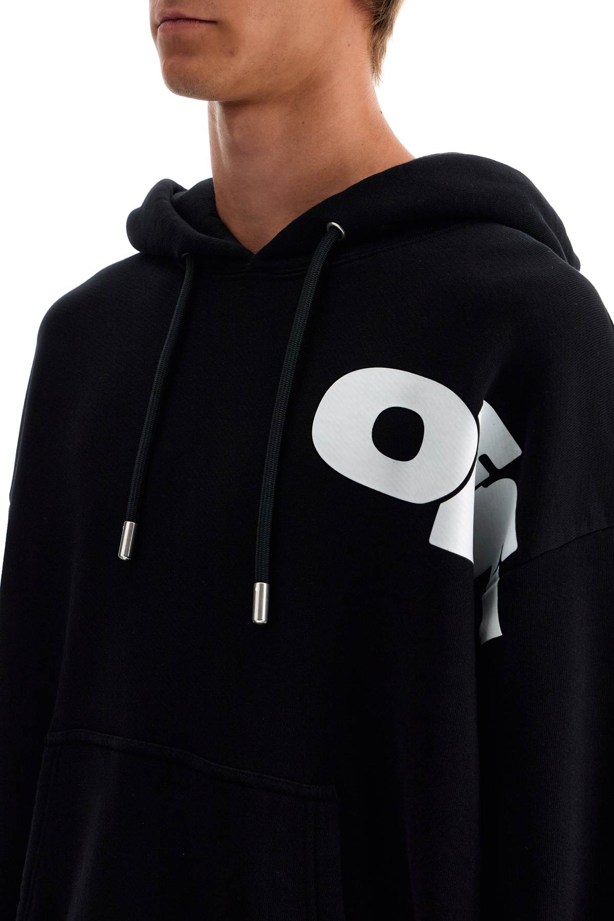 Off-White Maxi Logo Oversized Hoodie