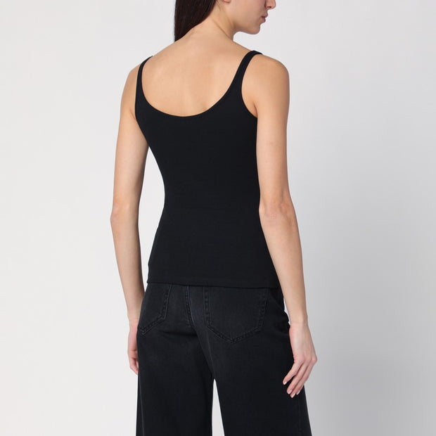 Off White Off-White™ Black Tank Top With Logo